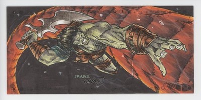 2021 Marvel Premier Triple Panel 1/1 Peejay Catacutan #SKT-TP Auto Sketch 02aj