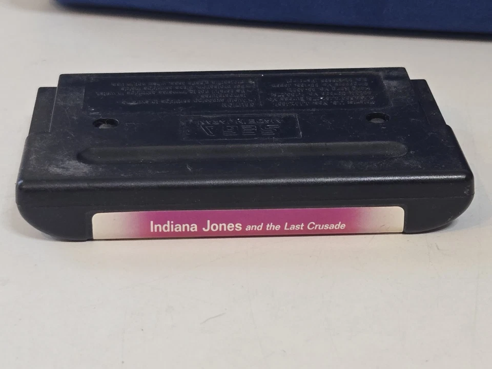 Indiana Jones and the Last Crusade (Sega Genesis, 1992) Video Game Authentic  - Image 4 of 4