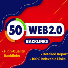 SEO Backlinks - 50 Domain Authority  Links High PR DA Get Traffic to your site