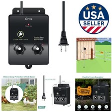 Electric Fence Controller for Pets  Wildlife - 0.1 Joule Pulsating Energizer