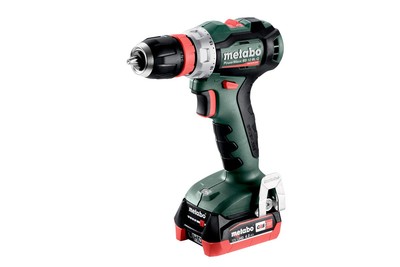 Metabo Akku-Bohrschrauber PowerMaxx BS 12 BL Q, 12V 2x 4,0 Ah LiHD und Lader