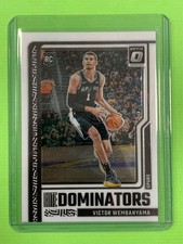 2023-24 Donruss Optic Elite Dominators #18 Victor Wembanyama Spurs RC Rookie