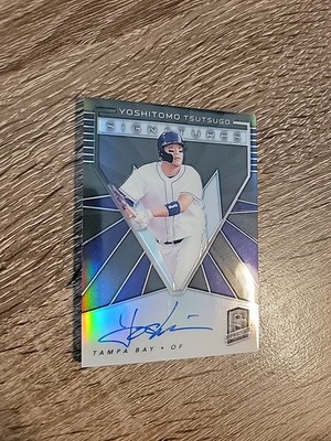2020 Panini Chronicles - Spectra Signatures Yoshi Tsutsugo #SS-YT