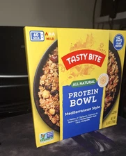 TASTY BITE Mediterranean Protein Bowl 8.8 Ounce  Ready to Eat FREE SHIPPING!