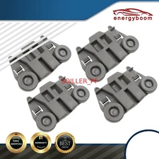 Set of 4 New For KitchenAid Dishwasher Lower Dishrack Wheel Roller WPW10195417