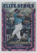 2022 Panini Donruss Elite Series Pink Fireworks Kyle Lewis #ES-10 1c57