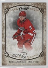 2015-16 Upper Deck Champ's Gold Front Justin Abdelkader #26 0c3