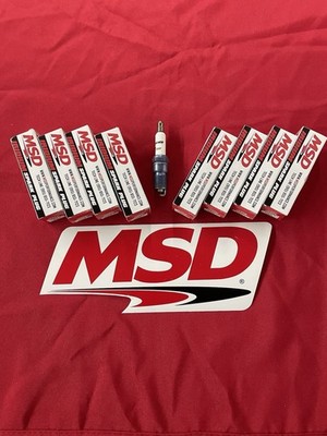 MSD-37134Iridium Spark Plugs.. 14mm Thread-.691 In Reach-Heat Range-5  8PLUGS
