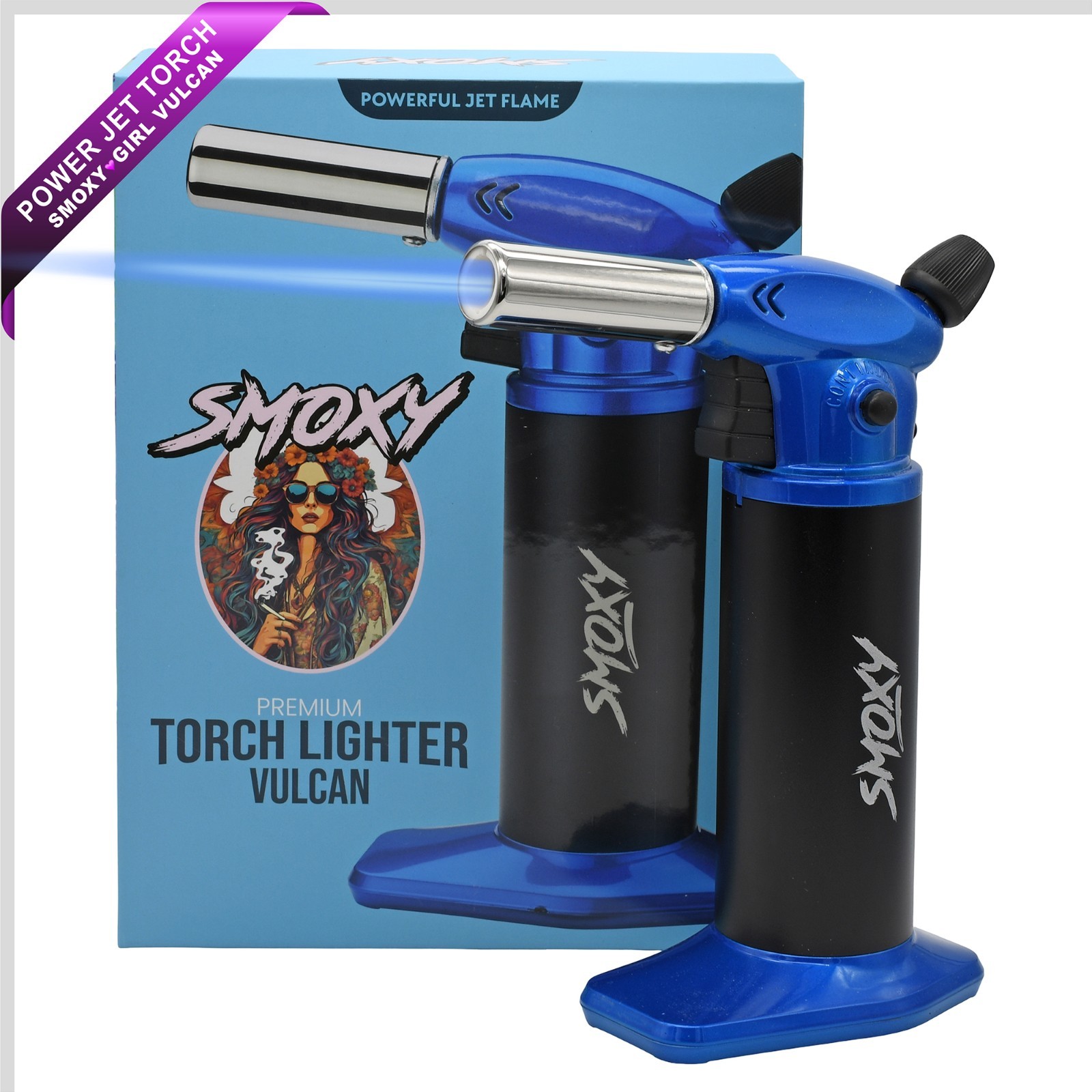 | Single Jet Powerful Dab Torch (blue)