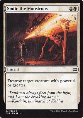 Smite the Monstrous #42 Zendikar Rising|NM|EN|MTG