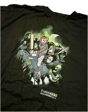 Think Geek Monkey Shirt Adult M Halloween 2014 New Jason Freddy Krueger More