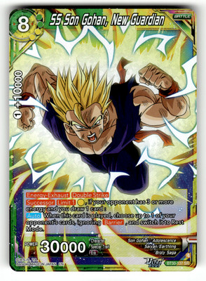 SS Son Gohan, New Guardian BT30-137 Foil Super Rare Three Glorious Fighters