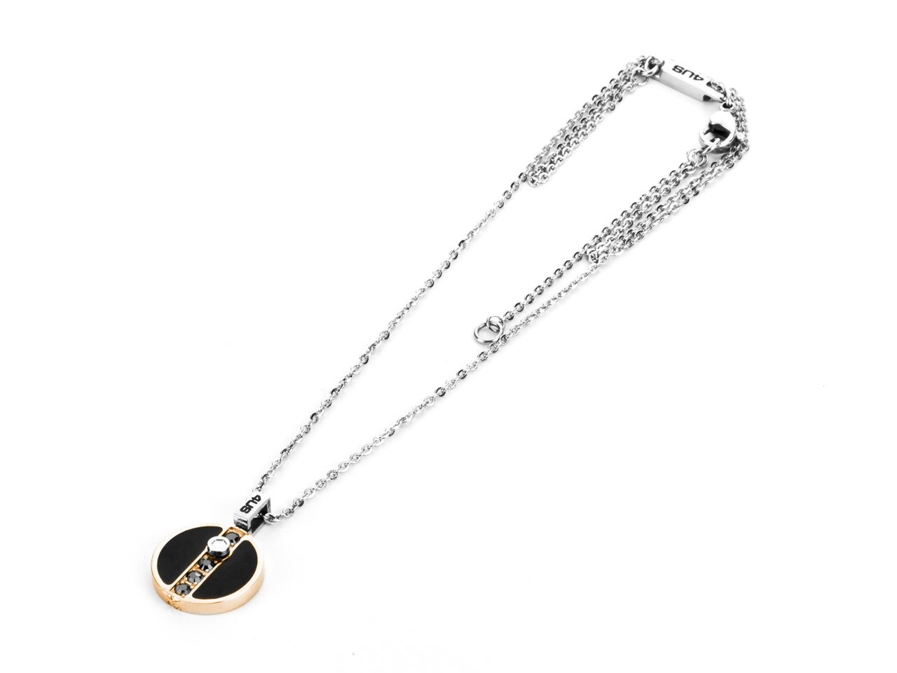 Collier homme 4US Cesare Paciotti acier anti-oxydable solide et léger