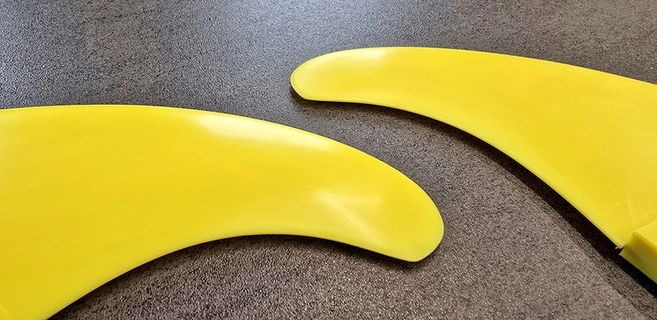 K4 Finnen Front STUBBY, Dynamic Flex, , TG 11 cm - Slotbox  - , TOP-Zustand - Bild 3 von 3