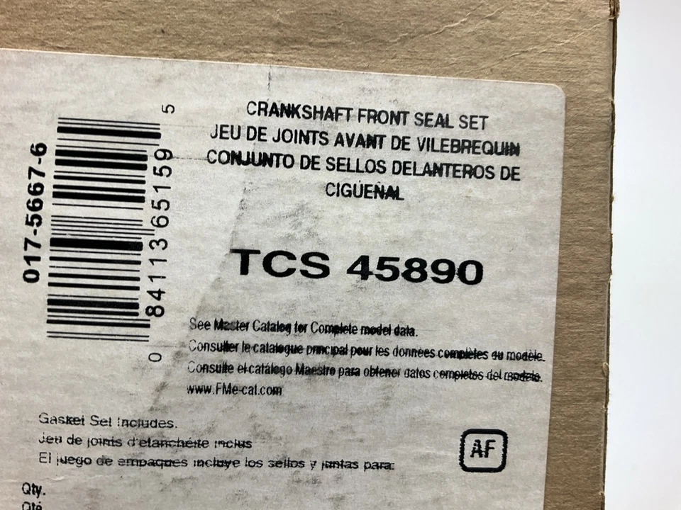 Toyota 2VZFE 3VZFE 1MZFE Front Engine Timing Cover Gasket Seal Set Fel-pro - Image 3 of 3