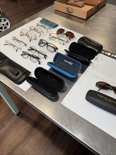 Vintage Eyeglasses And Cases Lot