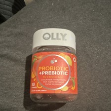 OLLY Probiotic + Prebiotic Digestive Support Gummies Dietary Supplement 30 Ct