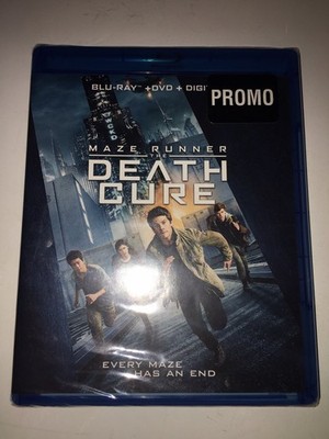 Brand New Maze Runner The Death Curse (Blu-ray, 2018) Blu-Ray + DVD + Digital