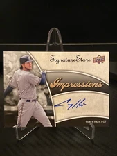 2009 Upper Deck Signature Stars Impressions Auto Corey Hart #IMP-CH Auto