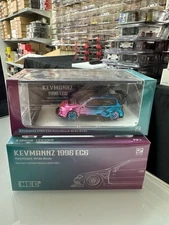 1996 HONDA CIVIC EG6 HATCHBACK KEVMANNZ LOW SPOILER DAZZLING 1/64 CAR BY DCM