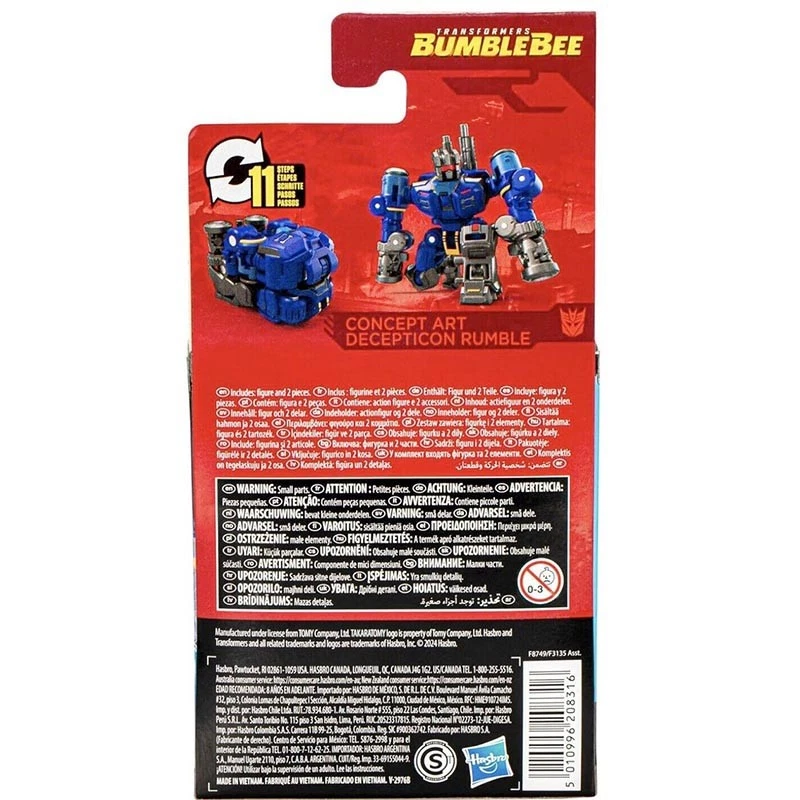 Hasbro Transformers Deception Rumble Concept Art Studio 3.5" Action Figure - Image 3 of 4