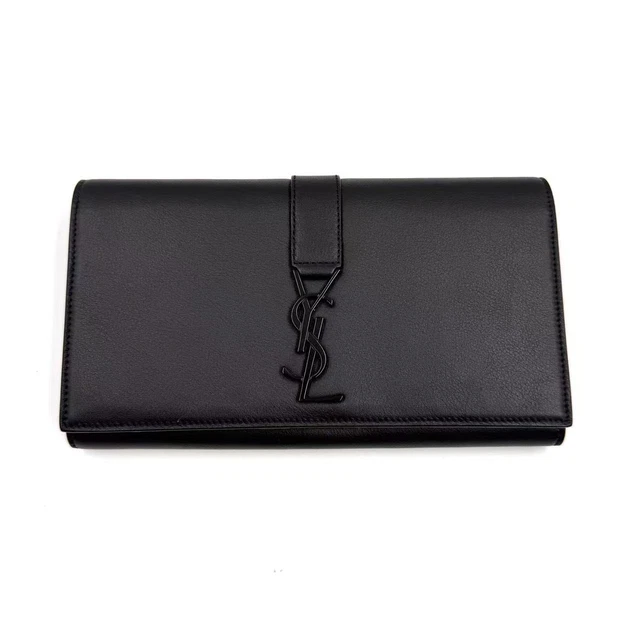 11.05 025 YSL Saint Laurent Black Wallet