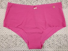 Victoria's Secret No Show Cheeky Panty Color Ultra Pink Size Medium