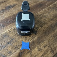 Stampin Up Punch Concave Square Whale Tail Style Paper Shapers Craft RARE Med