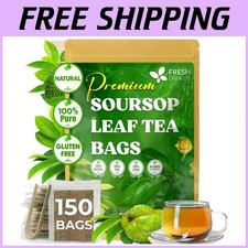 150 Soursop Graviola Tea Bags, Natural  Hand-made