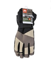 OZARK TRAIL Boys Youth Size L/XL Ski Gloves Insulated Reflective   Black
