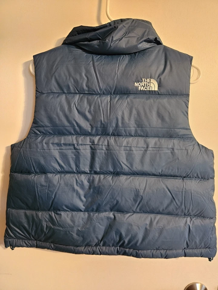 Chaleco aislante azul-verde nuevo con etiquetas NORTHFACE. Mujer Talla Mediana. Sin capucha Foto 2 de 4