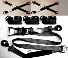 4 Axle Straps Car Hauler Trailer Auto Tie Down 4 Ratchet Straps Tow Kit 36dring 4 Axle Straps Car Hauler Trailer Auto Tie Down 4 Ratchet Straps Tow Kit 36dring