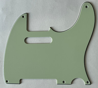 Vintage Green Pickguard Fit Vintage 5-hole Fender Telecaster Style Guitar Parts