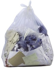 Premium Swing Bin Liners 40ltr 1 x 500 Clear 7533