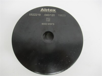 Abtex 0522219 , 6'' x .040'' x 7/8'' , 120 Grit Disc Brush