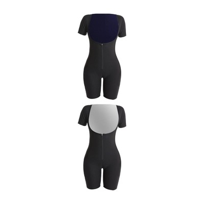 Damen Saunaanzug 3-in-1 - Neopren Ganzkörper Anzug Zum Abnehmen