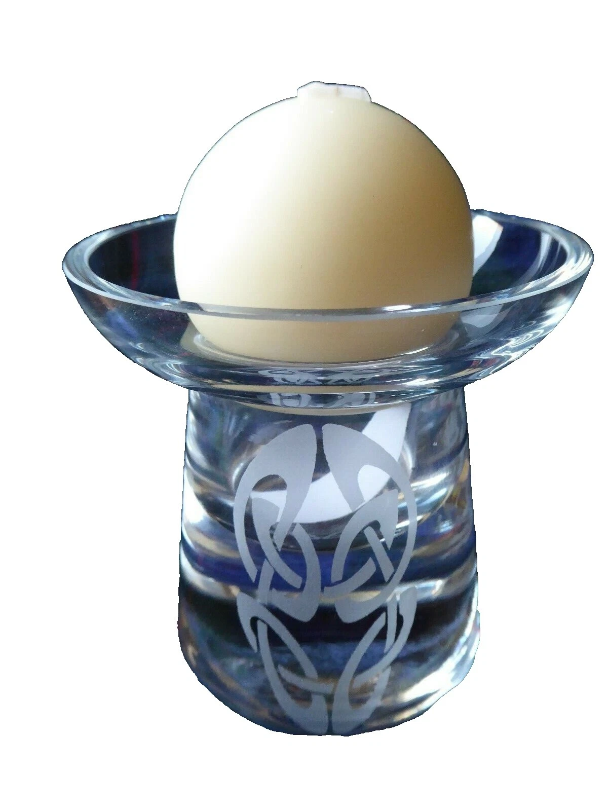 Candeleros de vidrio celta y accesorios