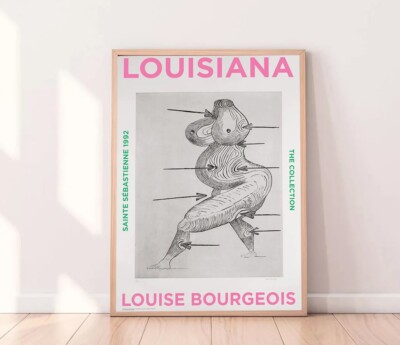 Louise Bourgeois ポスター LOUISE BOURGEOIS, 'THE WOVEN CHILD' exhibition poster