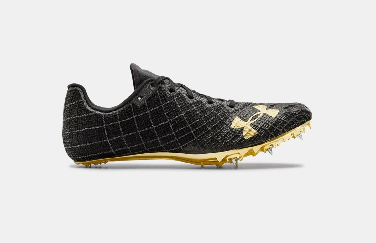 Under Armour Kick Sprint Pro 3 Black Metallic Victory Gold for