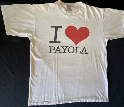 VTG early 90s SUB POP I   Payola Double Sided Single Stitch T-Shirt XL  *Rare*
