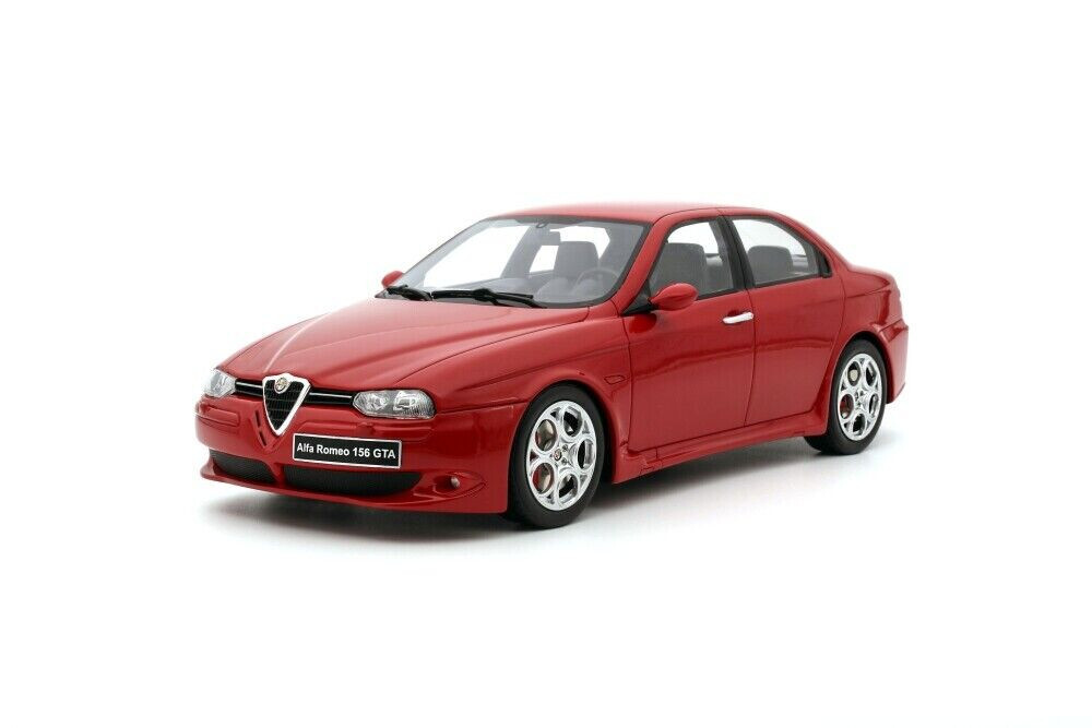 OTTOMOBILE 1:18 AUTO RESINA ALFA ROMEO 156 GTA 2002 ROSSO ART - Main Image