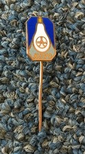 Nikola TESLA company Czechoslovakia electronic industry Kovo Pin Badge