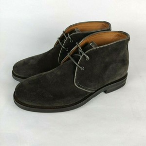 mens dark brown suede chukka boots