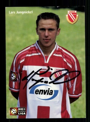 Lars Jungnickel autograph card Energie Cottbus 2001-02 original signed