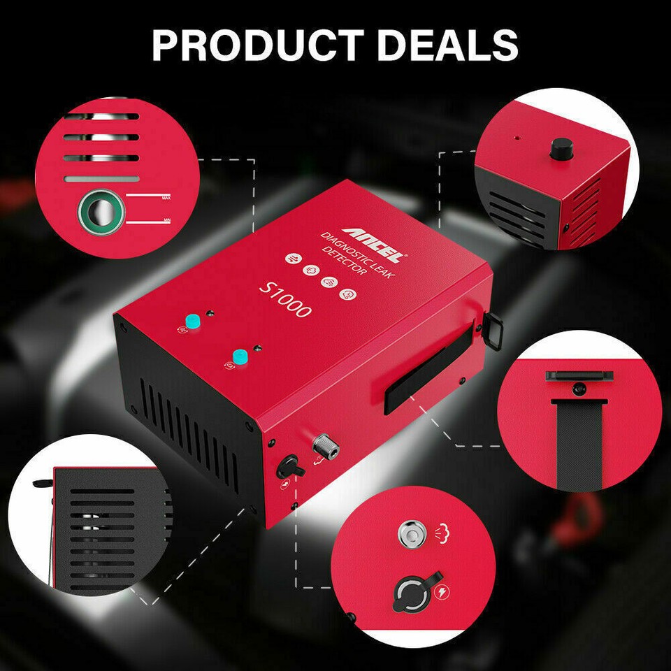 EVAP Smoke Machine Diagnostic Test Automotive Fuel Pipe Leak Detector