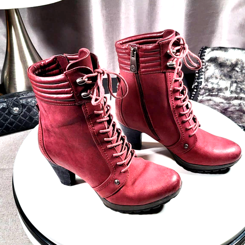 BLONDO - AquaProtect - Burgandy Heeled 