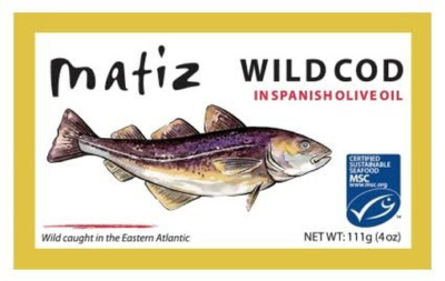 Matiz Wild Cod in Olive Oil | From Spain | Natural Artisan Wild Caught Fish | |