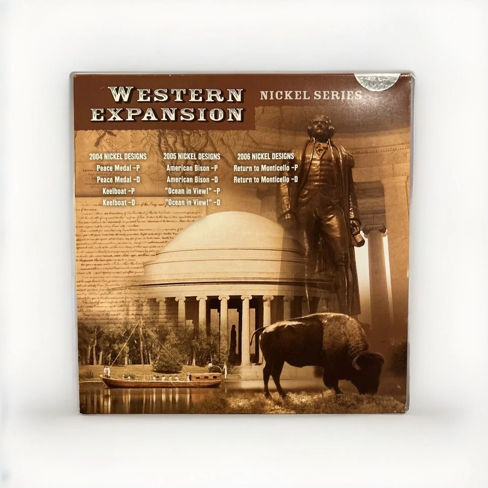 Western Expansion Nickel Series 2004-2006 P-D quality Mint Nickels - Image 3 of 3