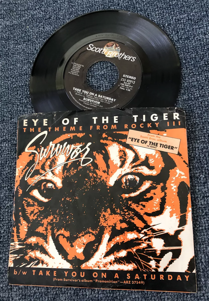 Survivor ‎– Eye Of The Tiger - 1982 – Vinyl Pursuit Inc