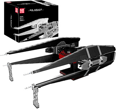 Mould King 21025 RETIRED Star Wars Space Ship KYLO REN TIE FIGHTER (3619 Pieces)